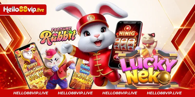 Biểu tượng mèo vàng và guồng quay đặc trưng của Nhật Bản