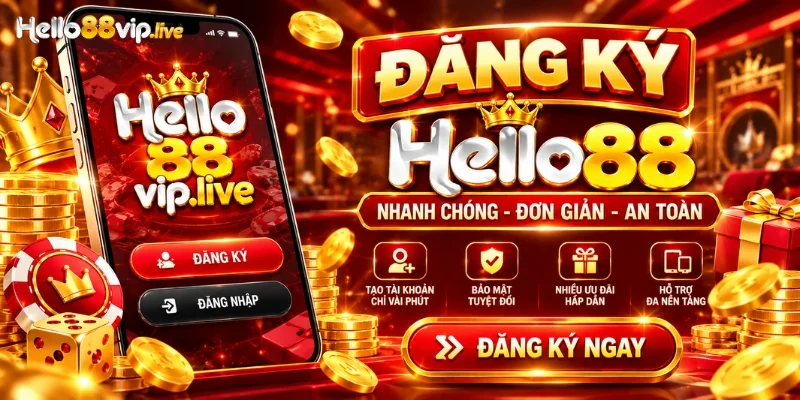 Cách đăng ký tài khoản Hello88
