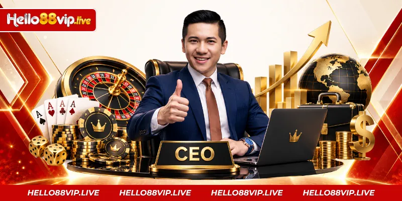 CEO Hello88 Lý Thái Dũng - 10 Năm Kinh Nghiệm Casino CEO Hello88 Lý Thái Dũng có 10 năm kinh nghiệm ngành