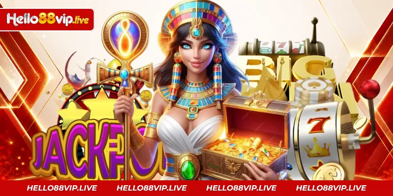 Giao diện slot hiển thị vòng quay và kết quả thanh toán