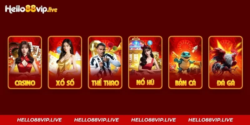 Hello88 mang đến sản phẩm giải trí hấp dẫn